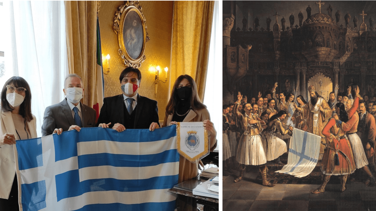 Bicentenario rivoluzione della Grecia contro Impero ottomano, Pogliese riceve console greco