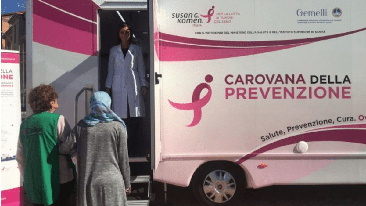 “Carovana Prevenzione Sicilia”: esami diagnostici gratuiti per le donne in piazza Università