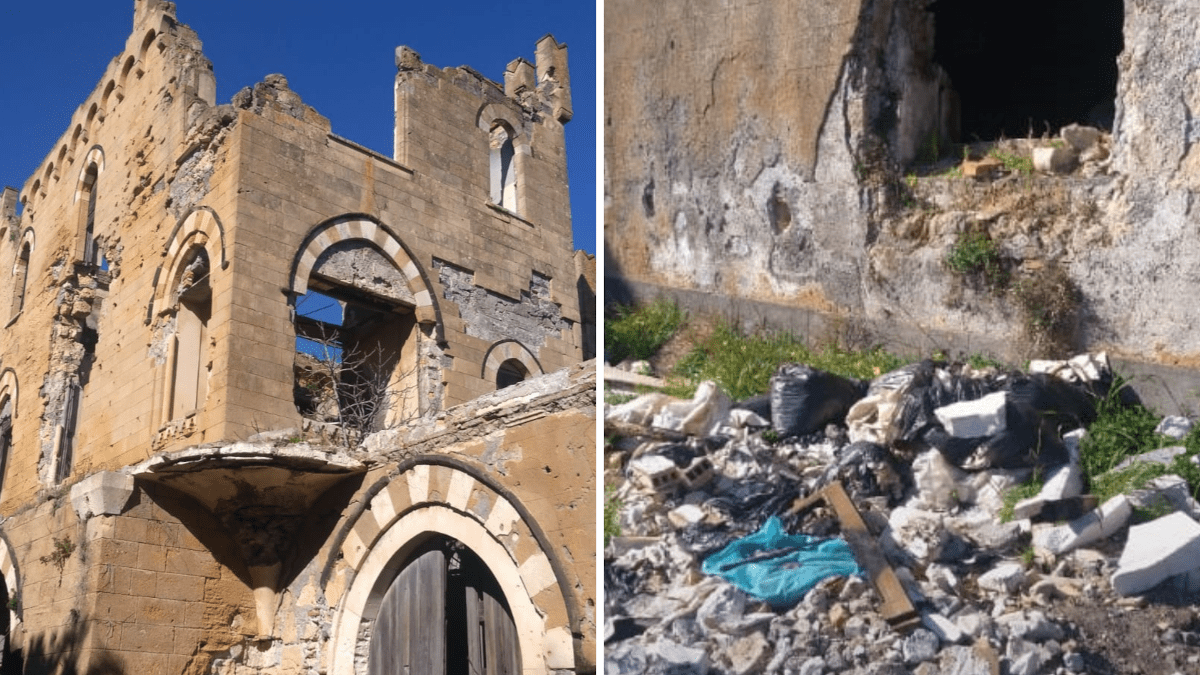 Castello del Duca di Misterbianco, un secolo di storia che affonda nel degrado. La denuncia del comitato Romolo Murri
