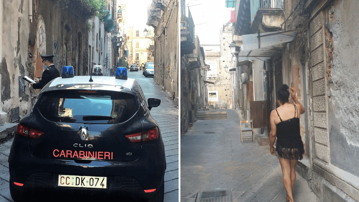 Catania, scontro tra meretrici: 50enne manda in ospedale la collega di 64 anni