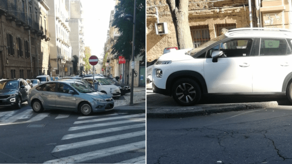 Catania succube del parcheggio selvaggio: il Codice della Strada sembra facoltativo in città