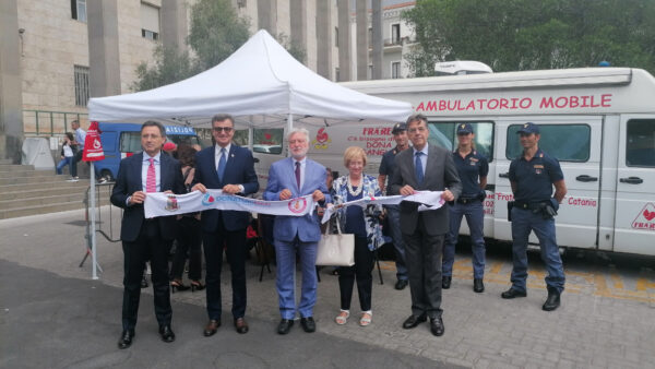 Commemorazione Giudice Livatino con raccolta straordinaria di sangue in piazza Verga