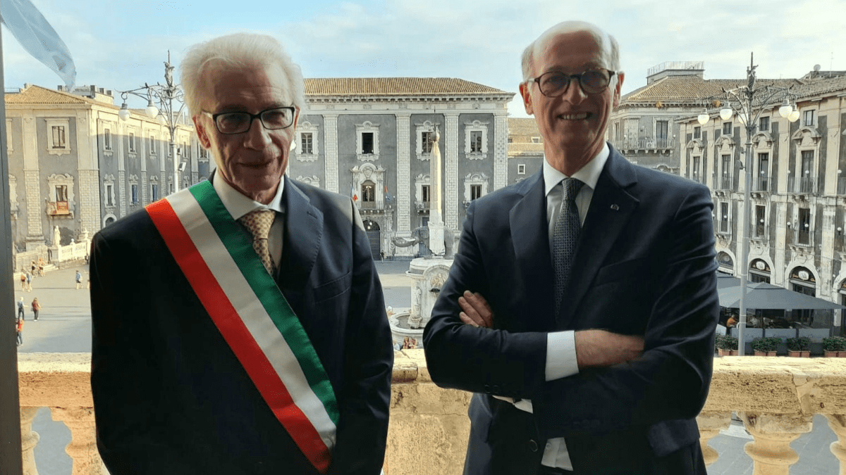 Commissario Straordinario riceve Ambasciatore Belgio a Palazzo degli Elefanti