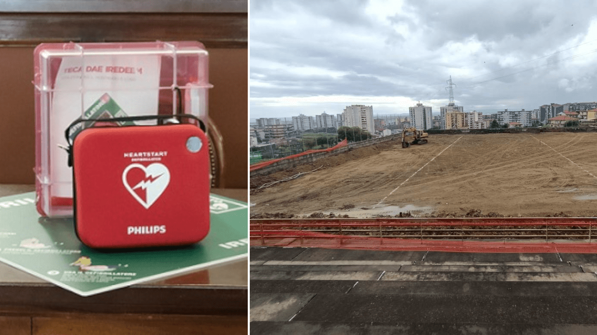 Consegnati due defibrillatori a società sportive di Librino (I DETTAGLI)