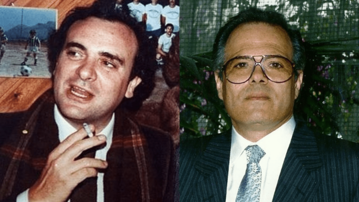 Corone di alloro e ricordo Beppe Montana e Giovanni Lizzio: poliziotti vittime agguato mafioso