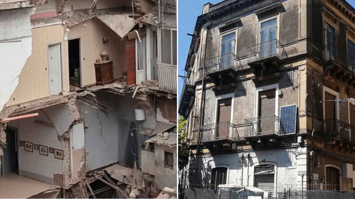 Crollo palazzina via Castromarino: impresa acquista immobile per demolire e ricostruire