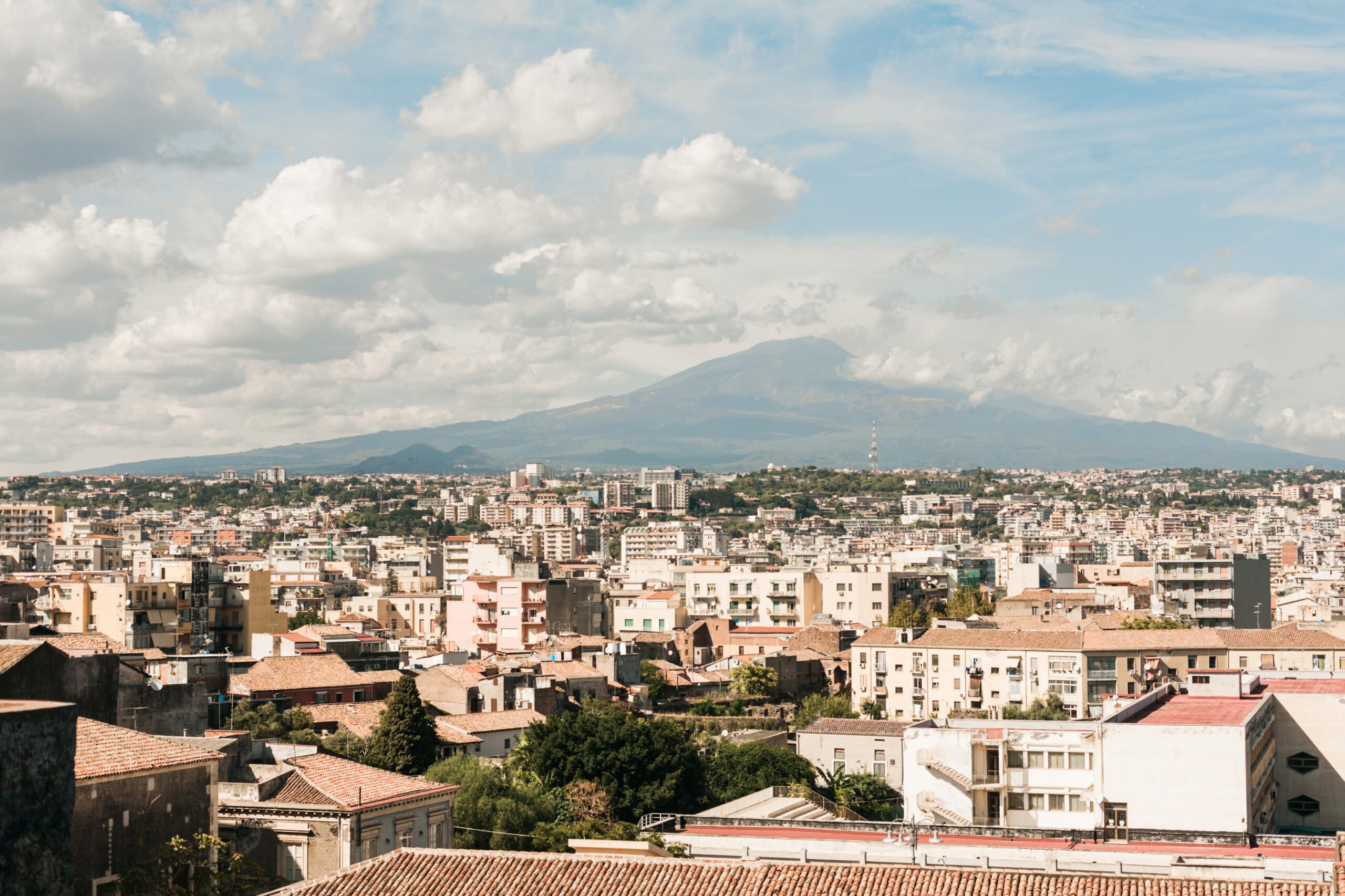 Etna vista da Catania