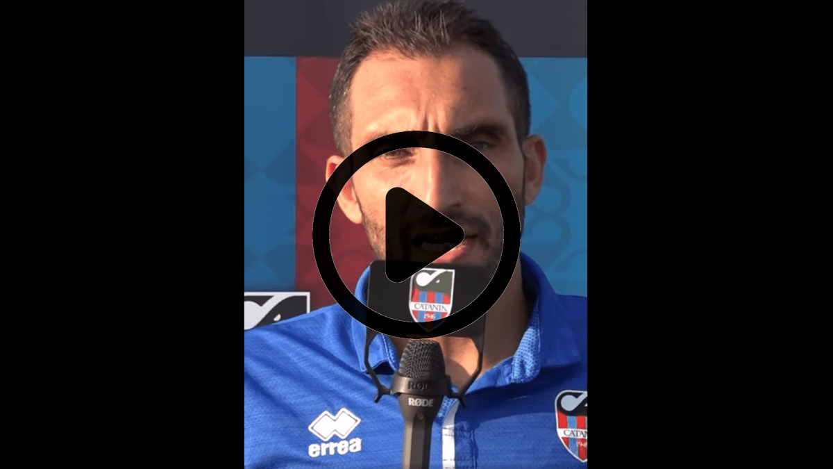 Francesco Lodi prende le redini del Catania SSD: le prime parole del calciatore (VIDEO)