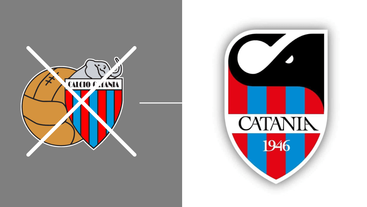 Il nuovo logo del Catania SSD non mette d'accordo i tifosi (I COMMENTI)