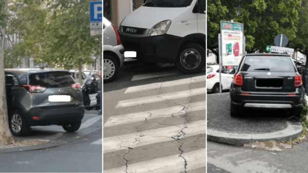 Il parcheggio Selvaggio a “Borgo-Sanzio” non diminuisce ma diviene ancor più aggressivo a Natale