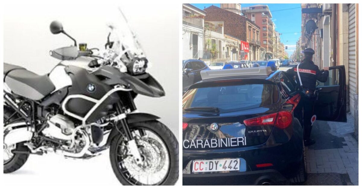 In tre tentano di rubare una BMW GS 1200: preso quindicenne in via Monserrato