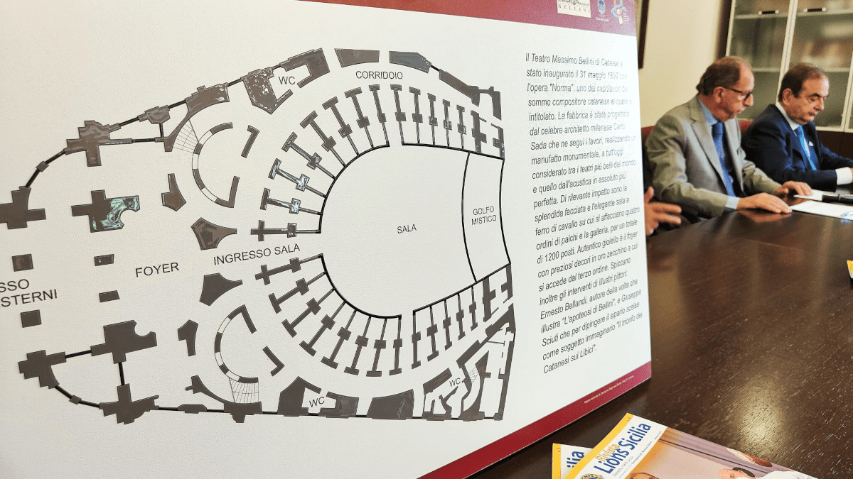 Installata mappa tattile Braille nella Cattedrale di Catania: la prima d’oltre cento sparse in città