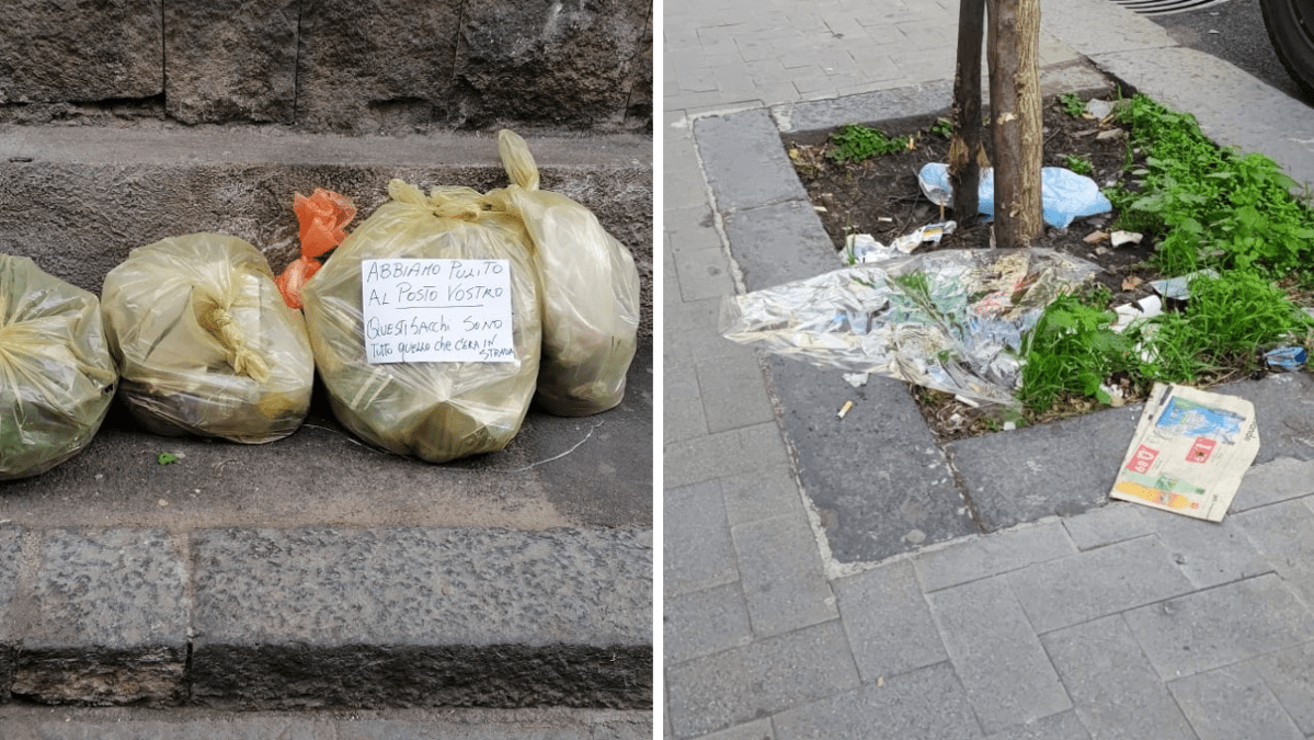 Le strade di Catania sono sporche, Cardello: "Totale mancanza di pulizia"