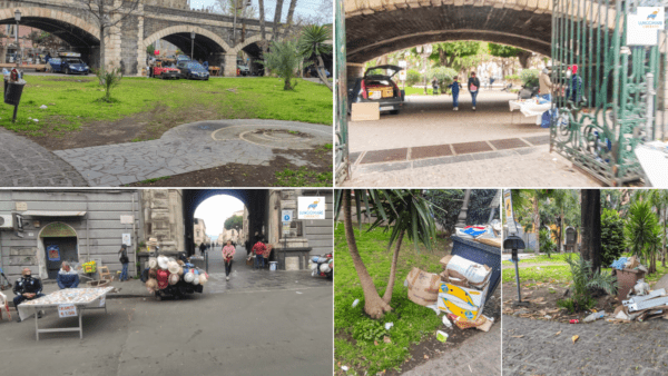 Legambiente su incivili mercatino: «Giardino Pacini sempre più simile a discarica e parcheggio!»