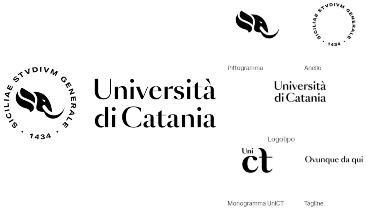 L’Università degli Studi di Catania cambia logo: curiosità ed elementi che compongono il nuovo brand