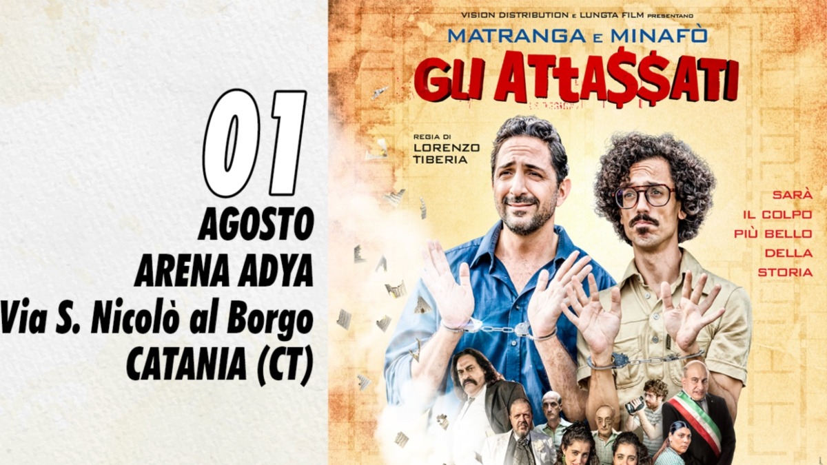 Matranga e Minafò presentano il loro nuovi film a Catania, dove e quando vedere in anteprima "Gli attassati"
