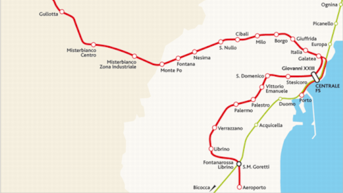 Metropolitana: firma per la tratta Stesicoro-Aeroporto, 6,8 km di rotaie e 8 nuove stazioni (I DETTAGLI)