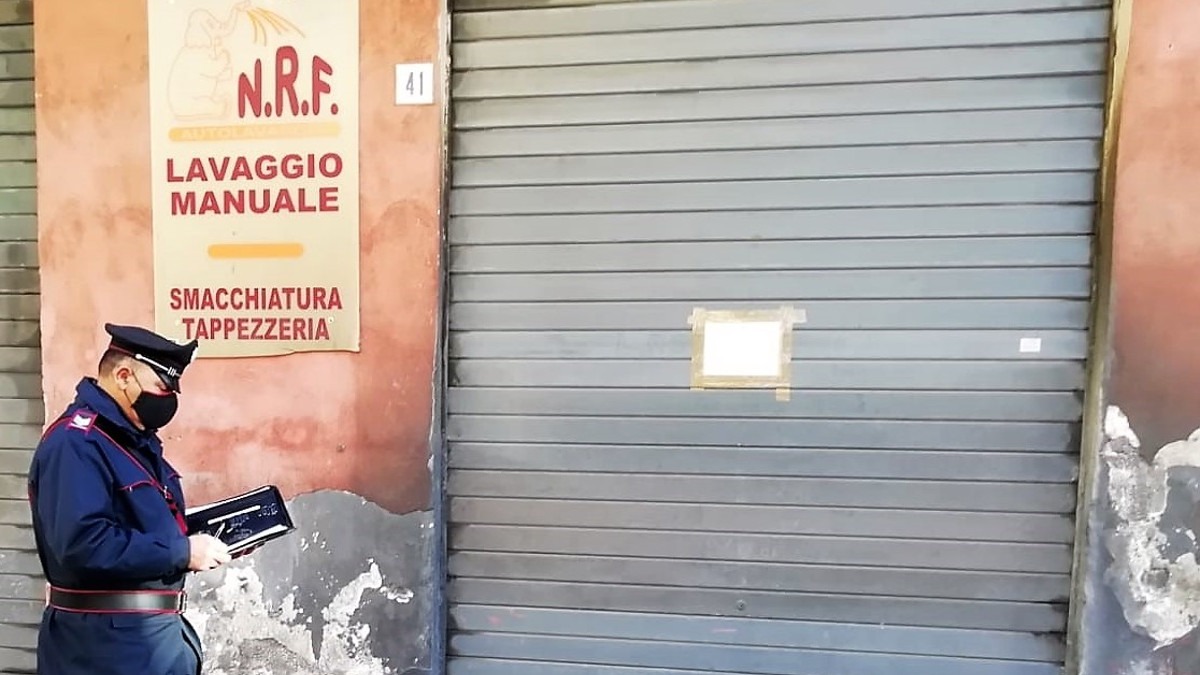 Misterbianco, carabinieri sequestrano autolavaggio: ecco perché