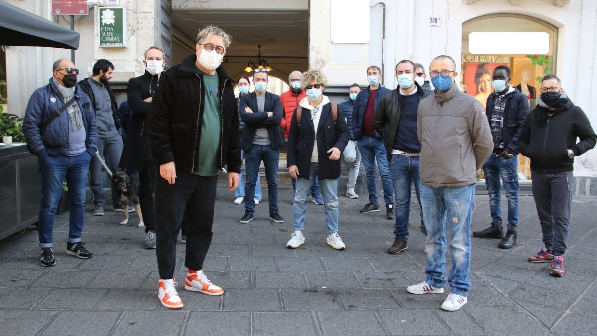 Nuova protesta dei commercianti catanesi: "Troppe le attività danneggiate dalla pandemia"