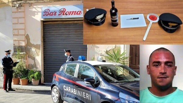 Palagonia, evade per rapinare un bar: scovato a casa del fratello