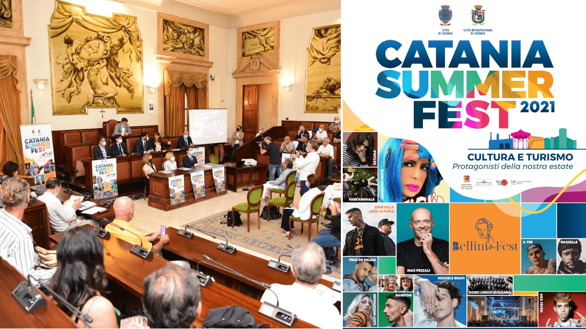 Presentato il Summer Fest: 235 eventi tra le meraviglie di Catania sino ad ottobre