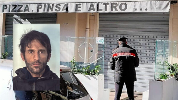 Ruba prodotti alimentari dal valore di 200 euro alla pizzeria “Bacco” in viale Vittorio Veneto durante coprifuoco: arrestato