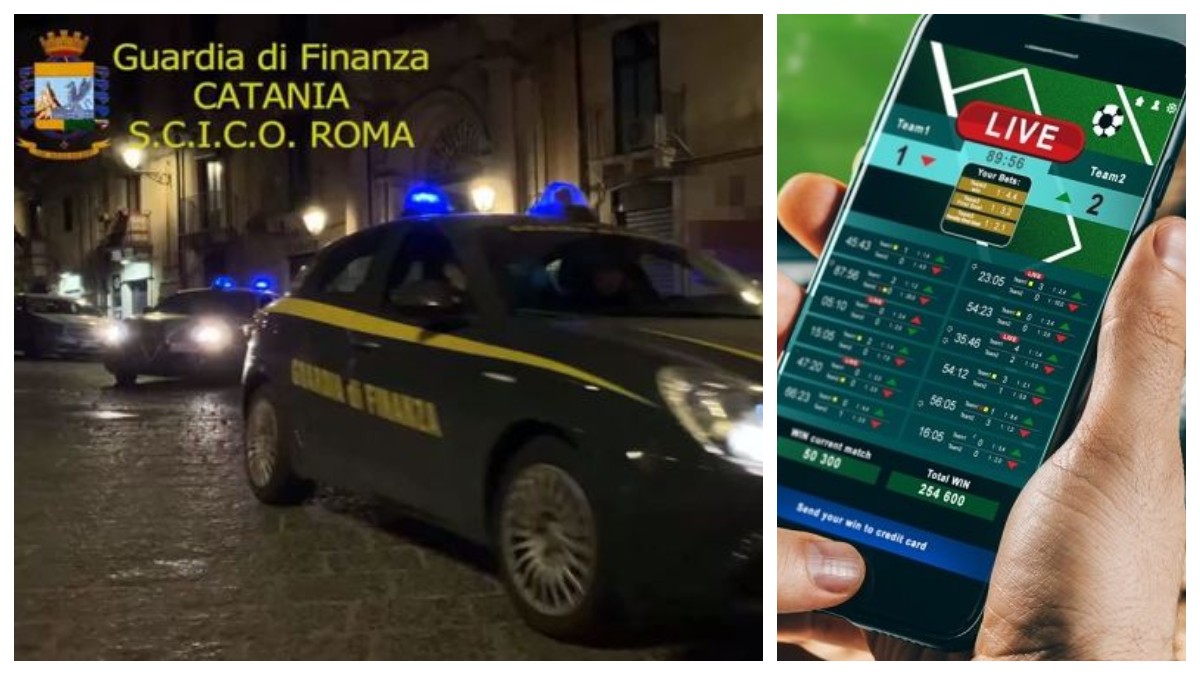 Scommesse on line e mafia: blitz della Gdf di Catania a Cosa Nostra