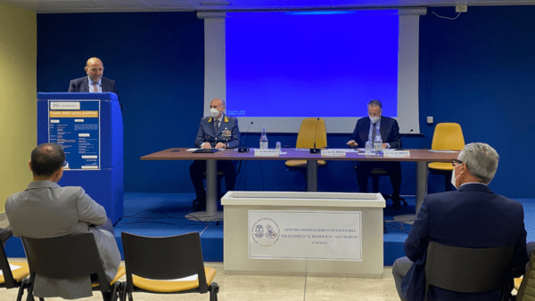 Seminario al Policlinico in tutela della spesa pubblica assieme alla Guardia di Finanza