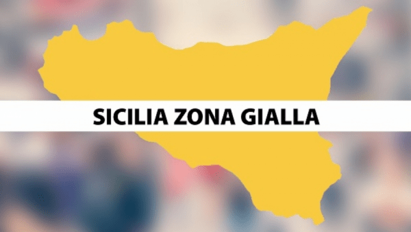 Sicilia ancora in giallo, tutto il resto d'Italia in zona bianca