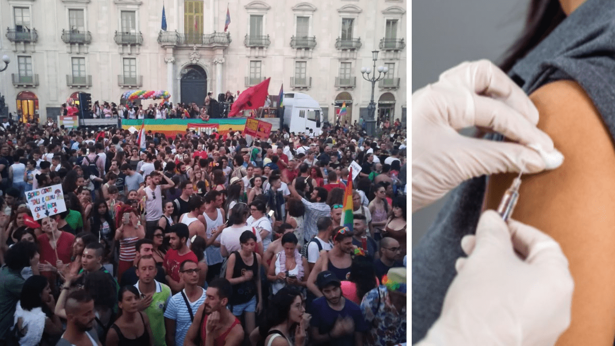 Somministrazione vaccini durante il Catania Pride 2021 (QUANDO E DOVE)