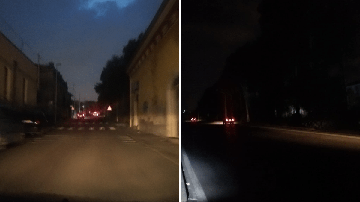 Strade di Catania completamente al buio: aumenta il rischio di incidenti e aggressioni
