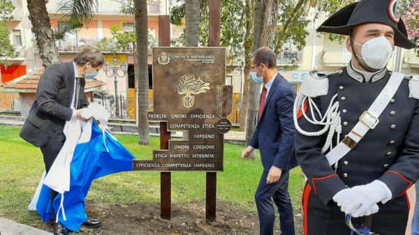 Strage di “Feudo Nobile”, inaugurata stele in memoria di Mario Spampinato