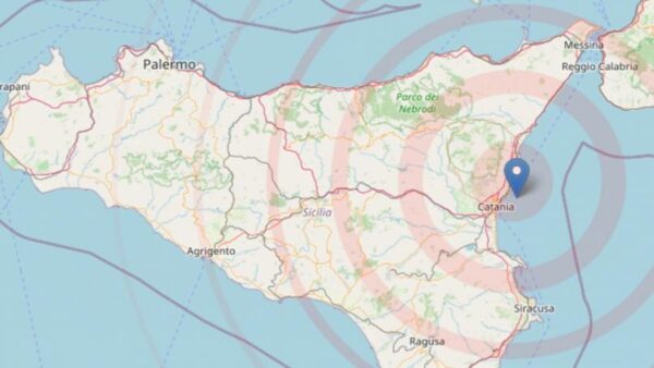 Terremoto a Catania, gli aggiornamenti dall'Ingv