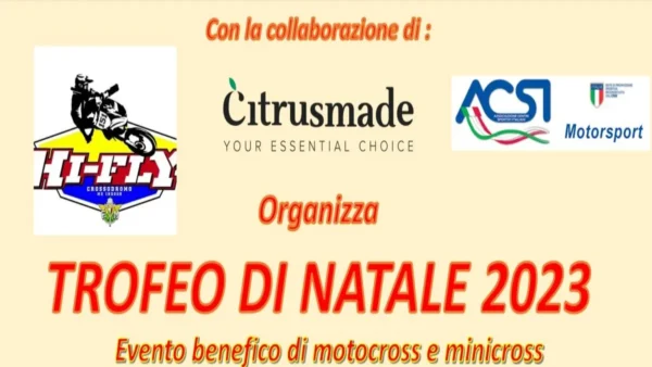 Primo Trofeo di Natale, Mx Junior Team scende in pista per aiutare la Caritas di Catania