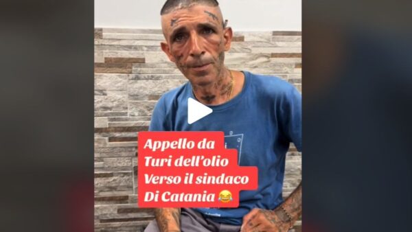 Turi dell'Olio lancia un disperato appello al sindaco di Catania, ecco la sua urgente video richiesta