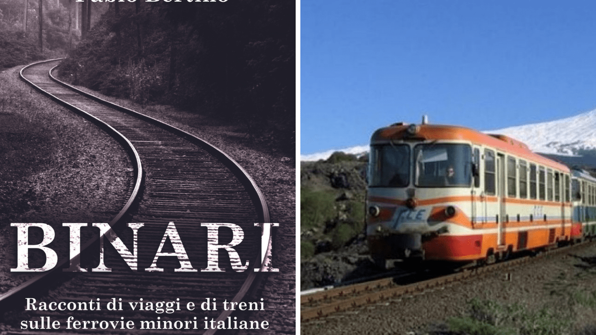 Un viaggio sulla Circumetnea raccontato nel libro "Binari. Racconti di viaggi e di treni sulle ferrovie minori italiane"