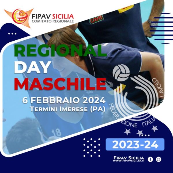 Regional Day Maschile a Termini Imerese il 6 febbraio