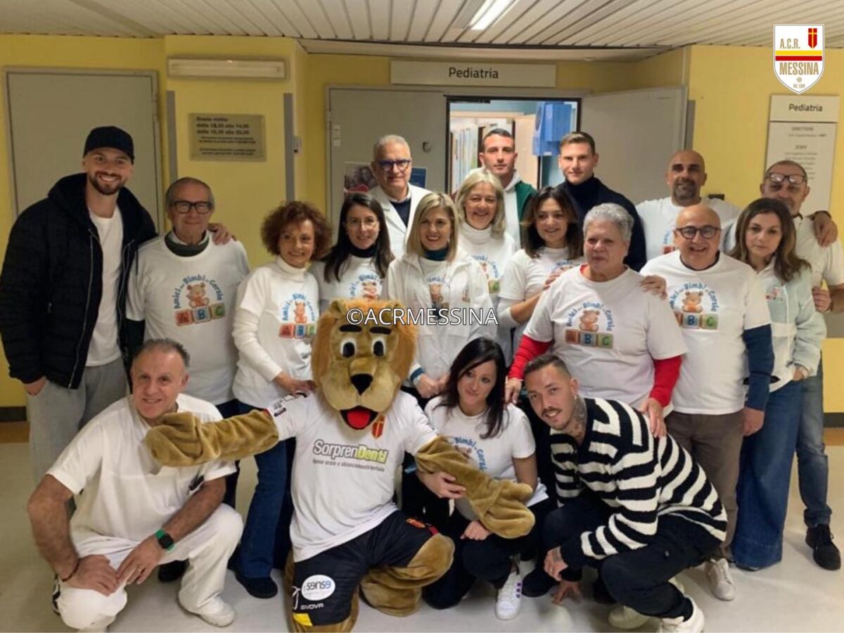 ACR Messina porta doni e sorrisi alla Pediatria del Papardo