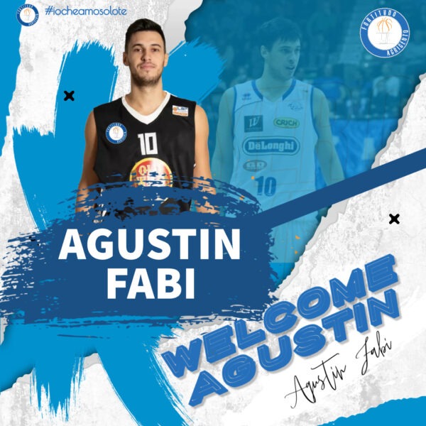 Agustin Fabi nuovo giocatore della Fortitudo Agrigento