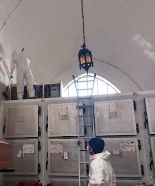 Avviati lavori di pulizia e sanificazione straordinaria al Cimitero di Catania