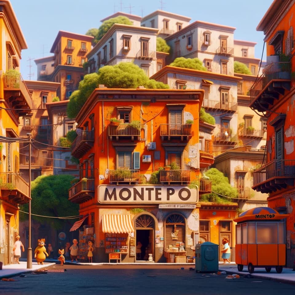 Catania Disney Pixar Foto Quartieri Catania Animati Monte Po