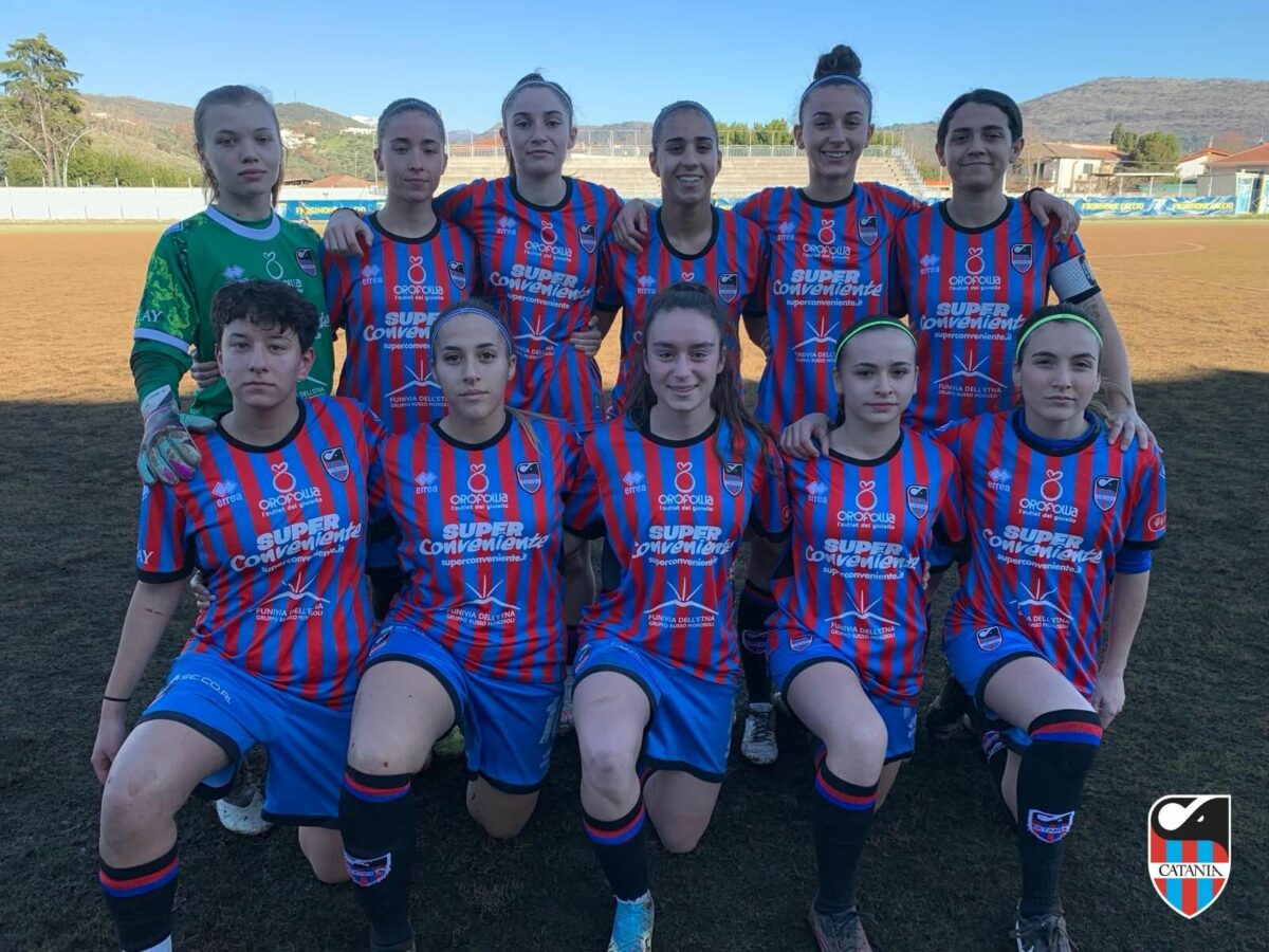 Catania Women sconfitte 3-0 dal Frosinone: quarta sconfitta in campionato