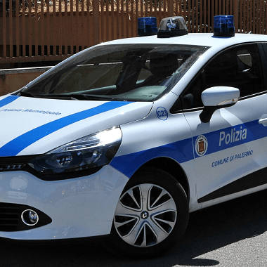 Celebrazione del patrono San Sebastiano - Polizia Municipale presente a Palermo