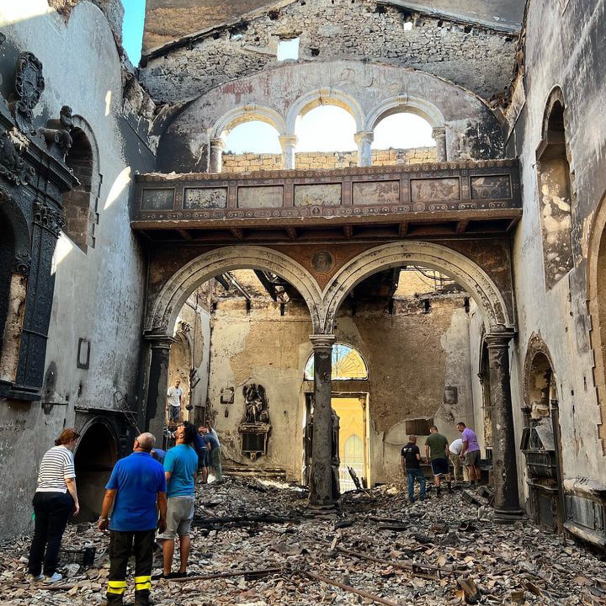 Consegna lavori restauro chiesa di Santa Maria di Gesù a Palermo