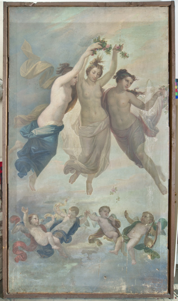 Donazione del dipinto "Una danza aerea delle Grazie" al Comune di Messina