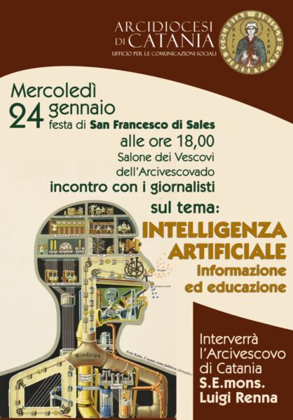 Evento speciale dedicato ai giornalisti: Riflessione su Intelligenza Artificiale e sapienza del cuore