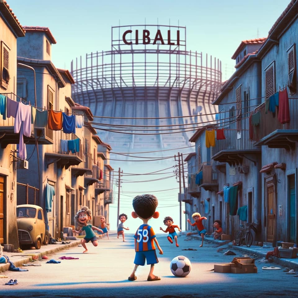 Foto Catania Disney Pixar Animazione AI Quartiere Cibali