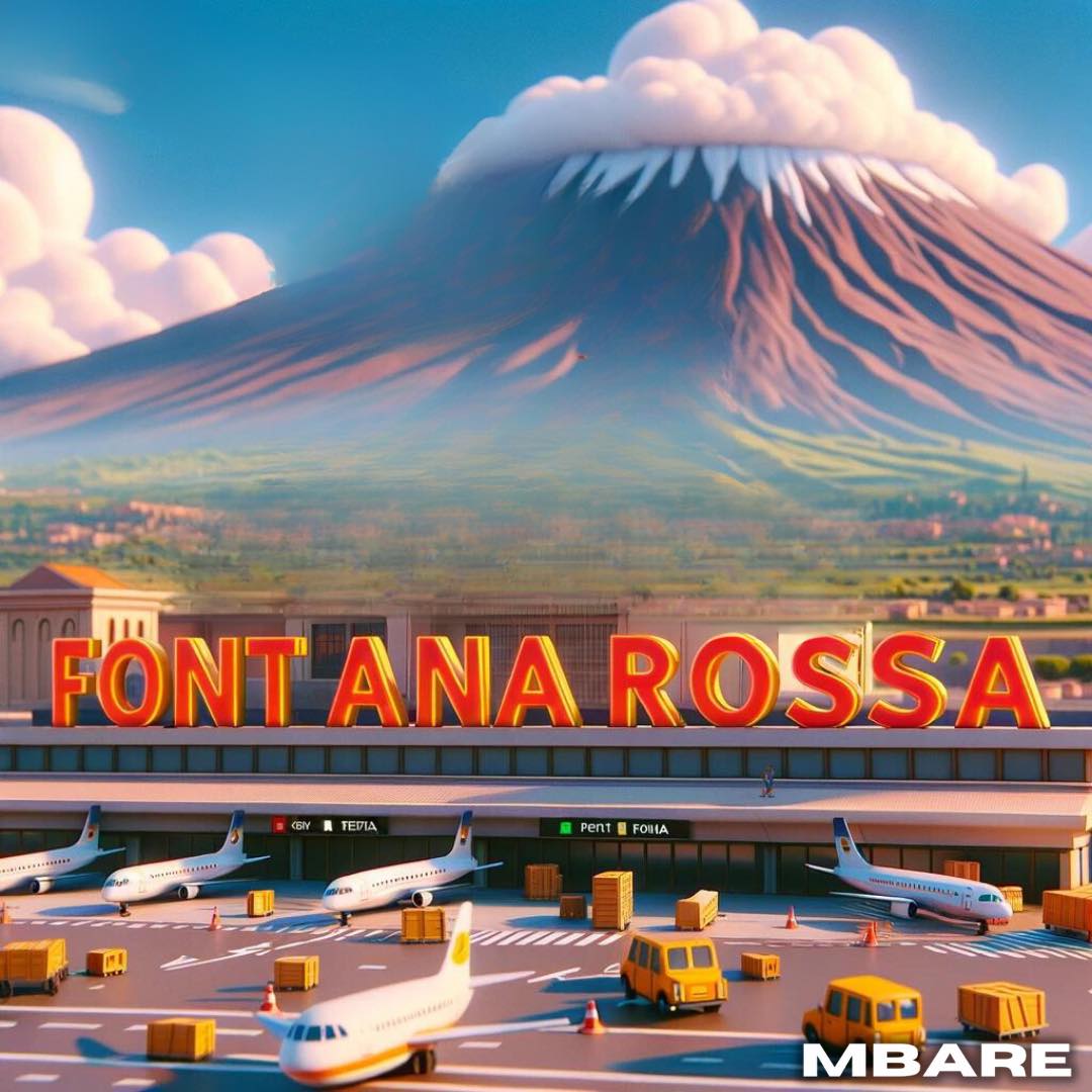 Foto Catania Disney Pixar Quartieri AI Intelligenza Artificiale Fontanarossa