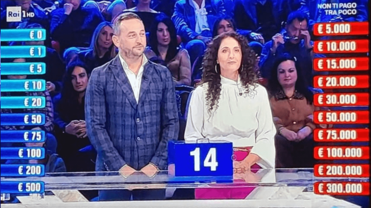 Giuseppe Ilenia Affari Tuoi Acireale Piano d’Api Rai 1