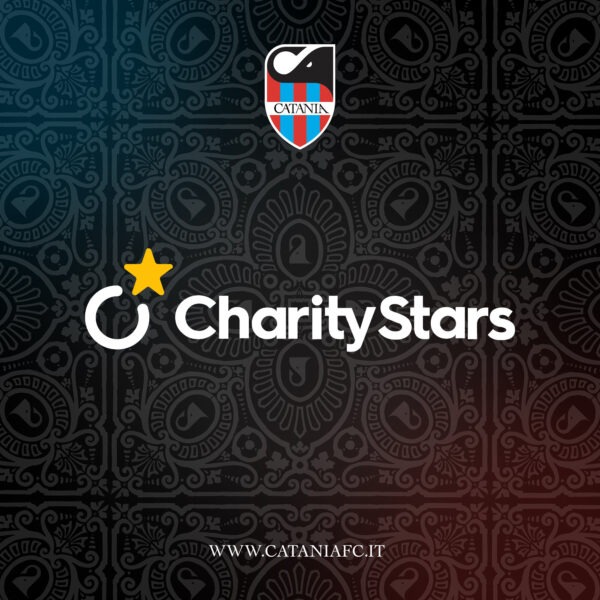 Il Catania FC annuncia partnership con CharityStars per aste benefiche online